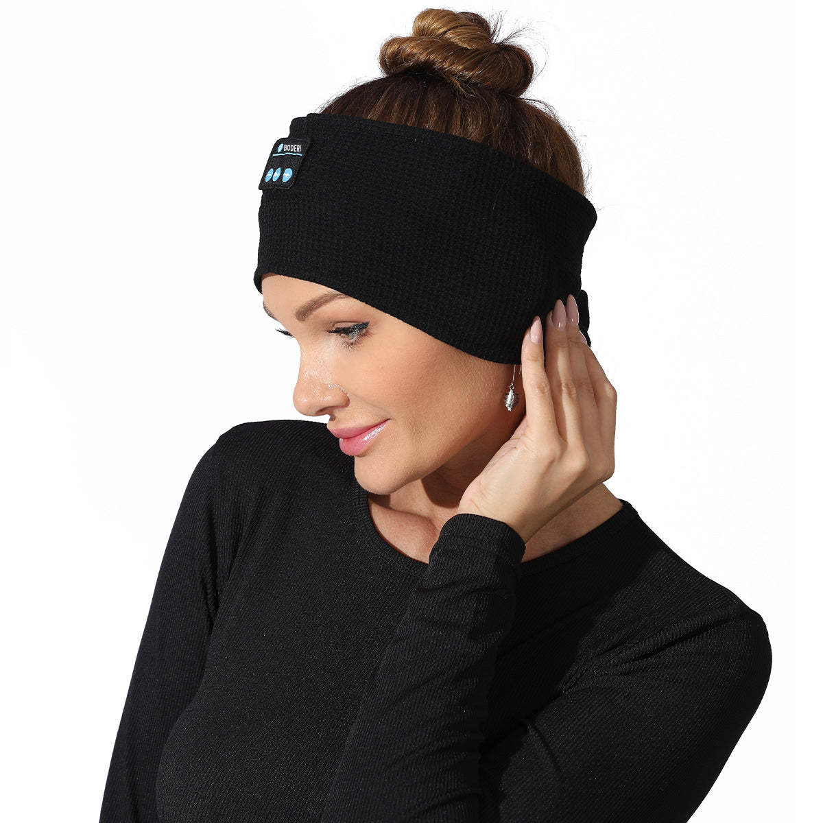 Sleek Bluetooth Headband with Built-in Speakers