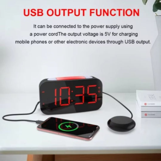 Multi-Function LED Digital Alarm Clock Watch