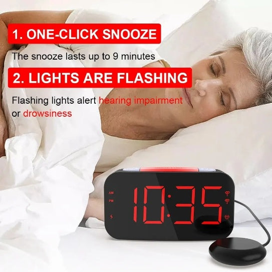 Multi-Function LED Digital Alarm Clock Watch